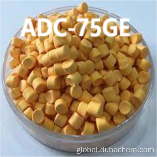  Chemical Foaming Agents Yellow Granular Foaming Agent ADC -75GE Factory